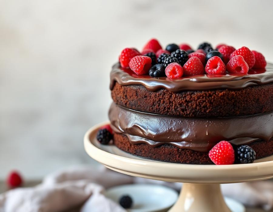 Chocolate Cake using Let’s Bake Chocolate Cake Mix